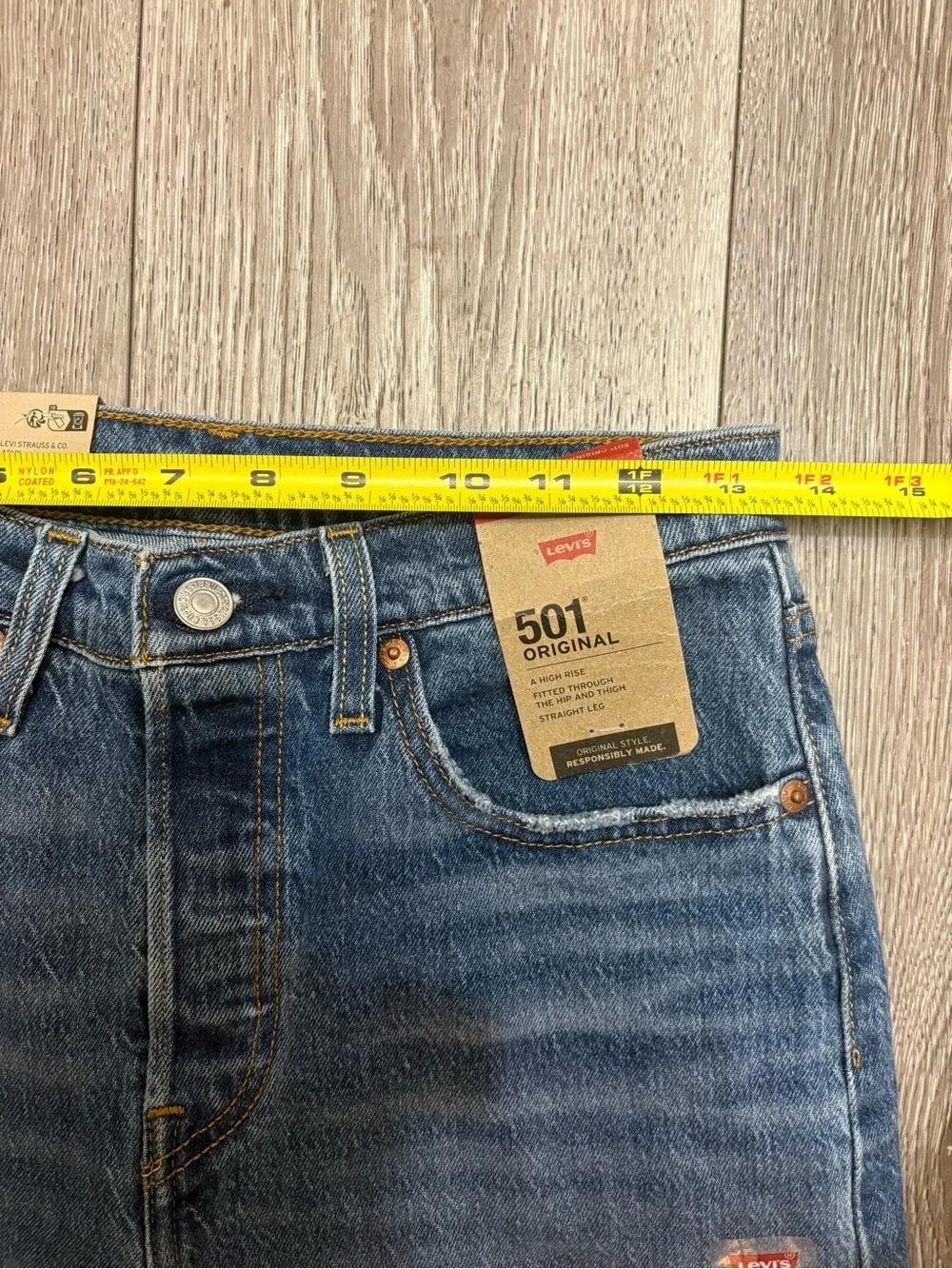 Levi's 501 Original Fit Men's Jeans - Blue straight leg